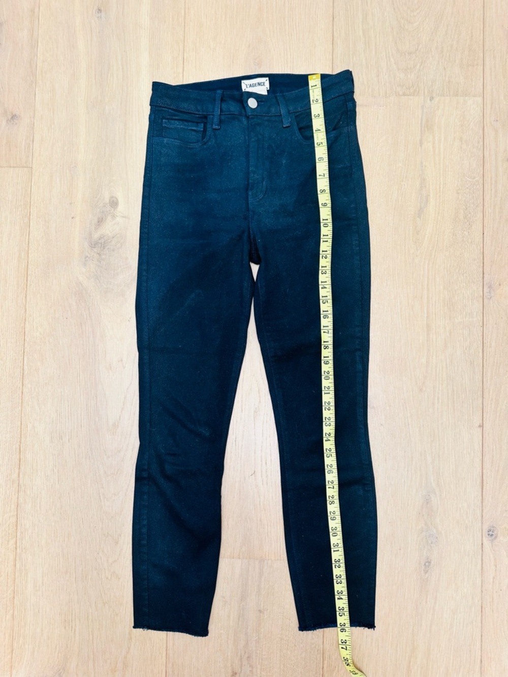 L'AGENCE Bkack High-Waist Skinny Jeans
